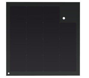 IBC CELLS 45W 75W Bark Textured Solar Tile Replacement Untuk Genteng Atap Tradisional
