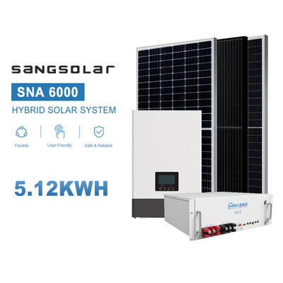 6KW 12KW 18KW Penyimpanan 10KW Sistem baterai surya lengkap untuk rumah
