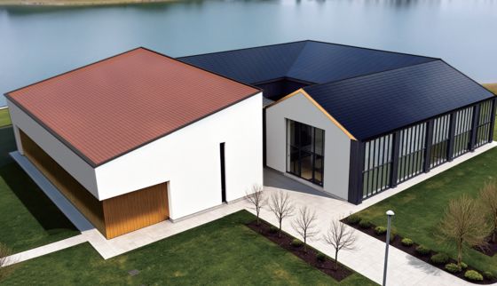 N-Type TOPCon T-Series 85W Solar Clay Tile, Warna Clay, Efisiensi 15,2%, 5400Pa tahan angin, Sertifikasi IEC61215