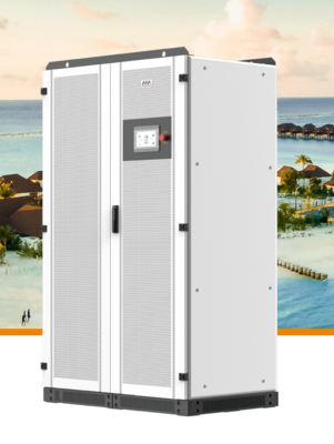 Inverter hibrida kontainer 250kW dengan output puncak 275kVA