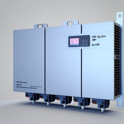 30kW 480V High-Leg Delta Hybrid Inverter dengan MPPT ganda dan output split-phase untuk aplikasi industri