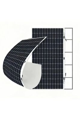 Panel Surya Semi-Fleksibel 470W - Efisiensi 21,3%, 2,7kg/m2 Ringan, untuk Aplikasi Laut/RV/Off-Grid