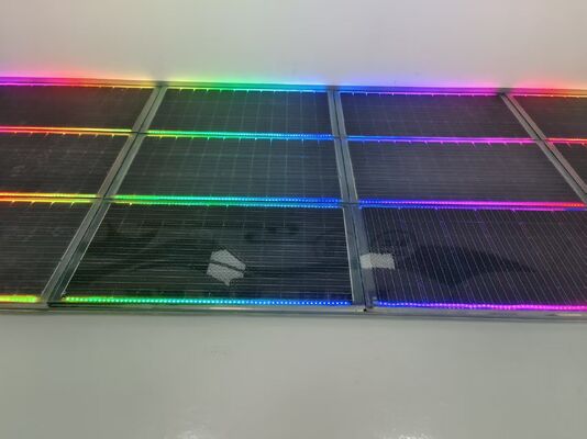 135W Monocrystalline Anti-Slip Tempered Glass Solar Floor Tile dengan Jaminan Output 25 Tahun